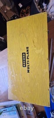 Vintage Record Multi-Plane 405 boxed with 23 cutters