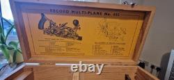 Vintage Record Multi-Plane 405 boxed with 23 cutters