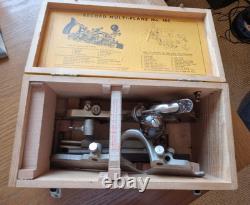Vintage Record Multi-Plane 405 boxed with 23 cutters