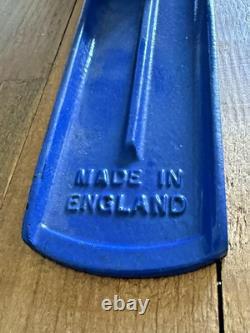 Vintage Record No. 07 Jointer Plane Made in England Blue Japanning Woodworking