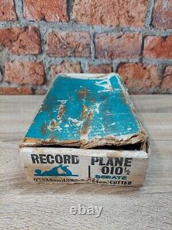 Vintage Record No 10 1/2 Carriage Plane. With Box And Instructions