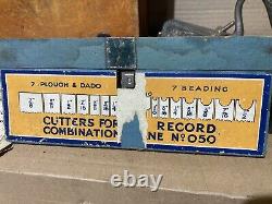 Vintage Record No. 50 Combination Plane Compete & In Original Box Good Cond