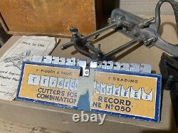 Vintage Record No. 50 Combination Plane Compete & In Original Box Good Cond