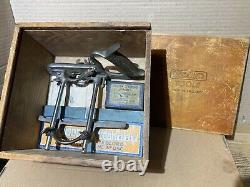 Vintage Record No. 50 Combination Plane Compete & In Original Box Good Cond