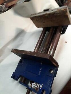 Vintage Record No. 52ED Woodworking Vise, 7in Jaws, Quick Release