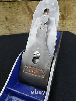 Vintage Record No 6 Fore Plane Stanley Iron Carpenters Woodworking Old Tool