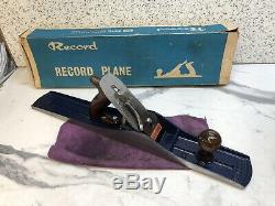 Vintage Record No 7 22 Woodworking Jointer Plane Large