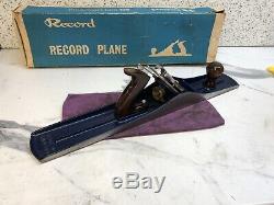 Vintage Record No 7 22 Woodworking Jointer Plane Large