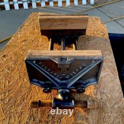 Vintage Richards Wilcox 10 Quick Release Wood Vise Woodworking Cast iron Vice