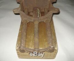 Vintage Richards Wilcox Woodworkers Rapid-Acting Wheeled Turning Handle Vise