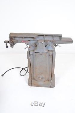 Vintage Rockwell Delta Jointer Industrial Heavy Duty Tools Corded Electric
