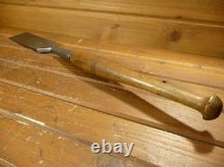 Vintage SARGENT VBM 2 7/8 Timber Framing Slick Chisel Woodworking Hand Tool