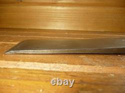 Vintage SARGENT VBM 2 7/8 Timber Framing Slick Chisel Woodworking Hand Tool