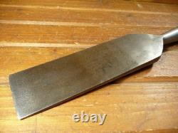 Vintage SARGENT VBM 2 7/8 Timber Framing Slick Chisel Woodworking Hand Tool