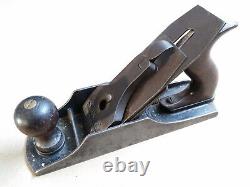 Vintage STANLEY BEDROCK No. 604 1/2 Wide Smoothing Plane Woodworking Tool