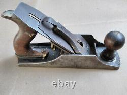 Vintage STANLEY BEDROCK No. 604 1/2 Wide Smoothing Plane Woodworking Tool