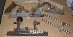 Vintage STANLEY Hand Combination Wood Plane No 45 Woodworking Tool Made in USA