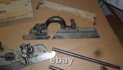 Vintage STANLEY Hand Combination Wood Plane No 45 Woodworking Tool Made in USA