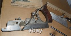 Vintage STANLEY Hand Combination Wood Plane No 45 Woodworking Tool Made in USA