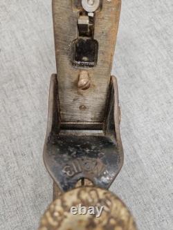 Vintage STANLEY RULE & LEVEL #113 Compass Plane Circular Woodworking