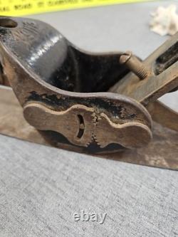 Vintage STANLEY RULE & LEVEL #113 Compass Plane Circular Woodworking