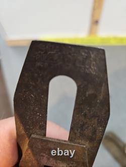 Vintage STANLEY RULE & LEVEL #113 Compass Plane Circular Woodworking