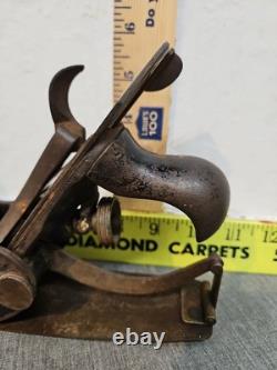 Vintage STANLEY RULE & LEVEL #113 Compass Plane Circular Woodworking