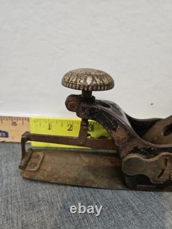 Vintage STANLEY RULE & LEVEL #113 Compass Plane Circular Woodworking