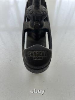 Vintage Sargent & Co. V-B-M Compass Circular Wood Plane Woodworking VBM