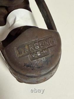Vintage Sargent & Co. V-B-M Compass Circular Wood Plane Woodworking VBM