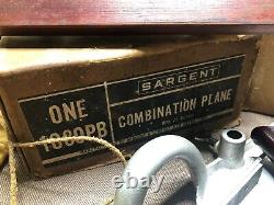 Vintage Sargent Combination Plane No 1080PB Collectable Woodworking Plane Mint