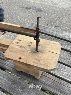 Vintage Scroll Saw Antique Hand Saw Woodworking Tool Rare