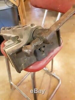 Vintage Sheldon Carpenter's Wood Working Bench Clamp Vise late 1800's 9 inch
