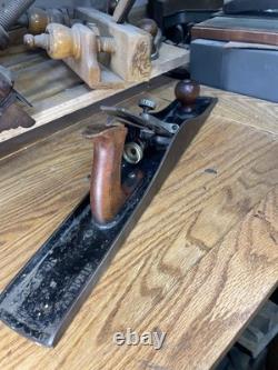 Vintage Siegley No 6 Corrugated Sole Wood Plane Good Condition Sharp