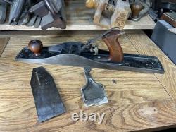 Vintage Siegley No 6 Corrugated Sole Wood Plane Good Condition Sharp