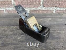 Vintage Smoothing Infill Plane Woodworking Atkin & Sons Old Tool