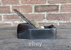 Vintage Smoothing Infill Plane Woodworking Atkin & Sons Old Tool