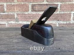 Vintage Smoothing Infill Plane Woodworking Atkin & Sons Old Tool