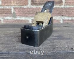 Vintage Smoothing Infill Plane Woodworking Atkin & Sons Old Tool