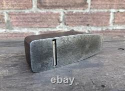 Vintage Smoothing Infill Plane Woodworking Atkin & Sons Old Tool