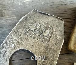 Vintage Smoothing Infill Plane Woodworking Atkin & Sons Old Tool