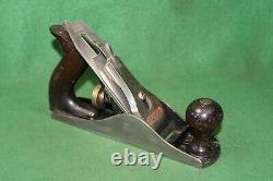 Vintage Stanley Bailey No 3 Type 16 1933-41 Smooth Woodworking Plane Inv#CK03