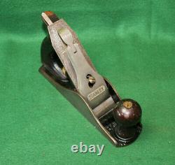 Vintage Stanley Bailey No 3 Type 17 Ca 1942-45 Smooth Woodworking Plane Inv#HC30