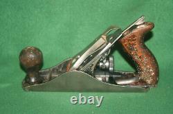 Vintage Stanley Bailey No 3 Type 17 Ca 1942-45 Smooth Woodworking Plane Inv#NK08