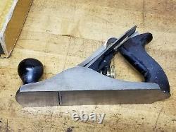 Vintage Stanley Bailey No 3 Woodworking Bench Plane Tool with Box