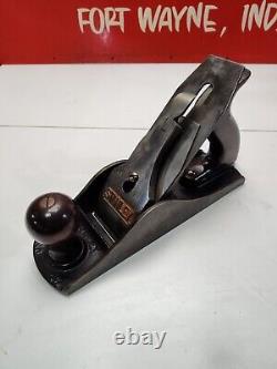 Vintage Stanley Bailey No. 4-1/2 Wood Working Plane with Block Logo Blade