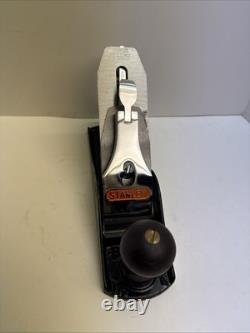 Vintage Stanley Bailey No 4 Wood Working Plane With Box Excellent Condition