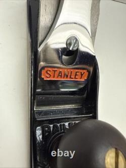Vintage Stanley Bailey No 4 Wood Working Plane With Box Excellent Condition