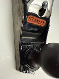 Vintage Stanley Bailey No 4 Wood Working Plane With Box Excellent Condition