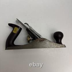 Vintage Stanley Bailey No 4 Wood Working Plane With Box Excellent Condition
